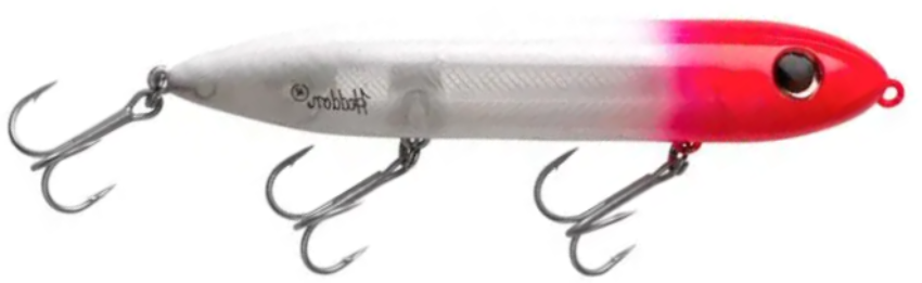 Heddon Saltwater Super Spook5" 7/8oz Red Head Flash
