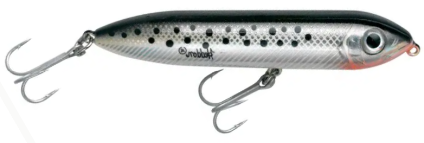 Heddon Saltwater Super Spook, Jr. 3-1/2"1/2oz Speckled Trout