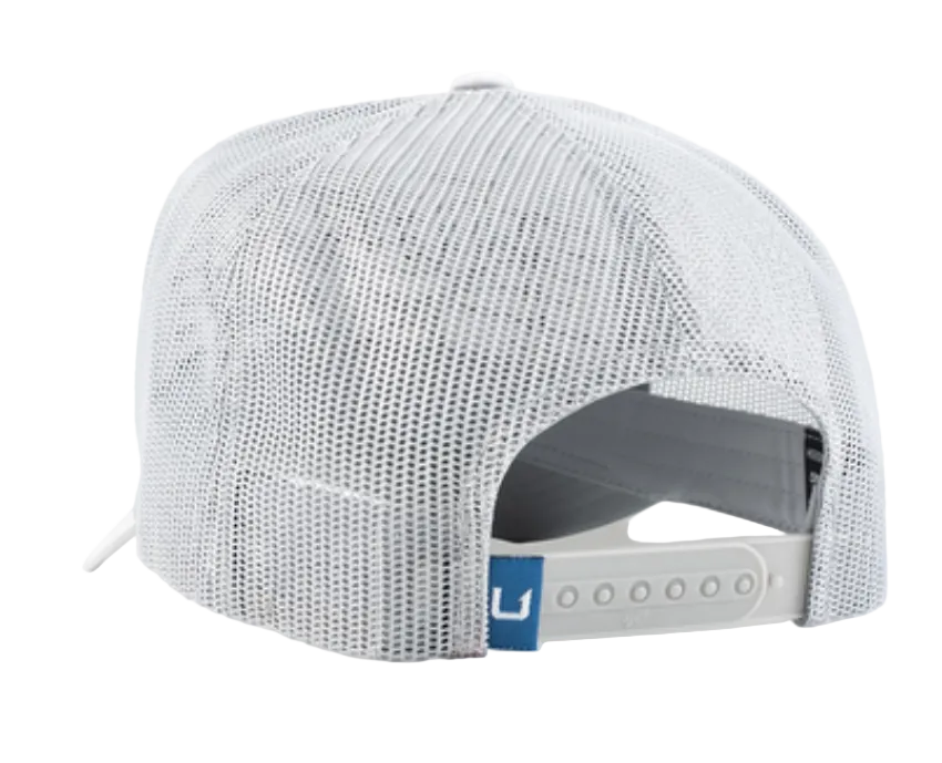 Huk Caught Up Trucker Hat Harbor Mist