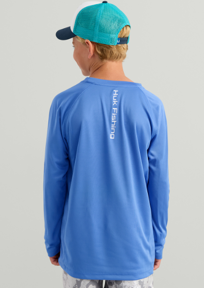 Huk Kid's Pursuit LS Solid Regatta