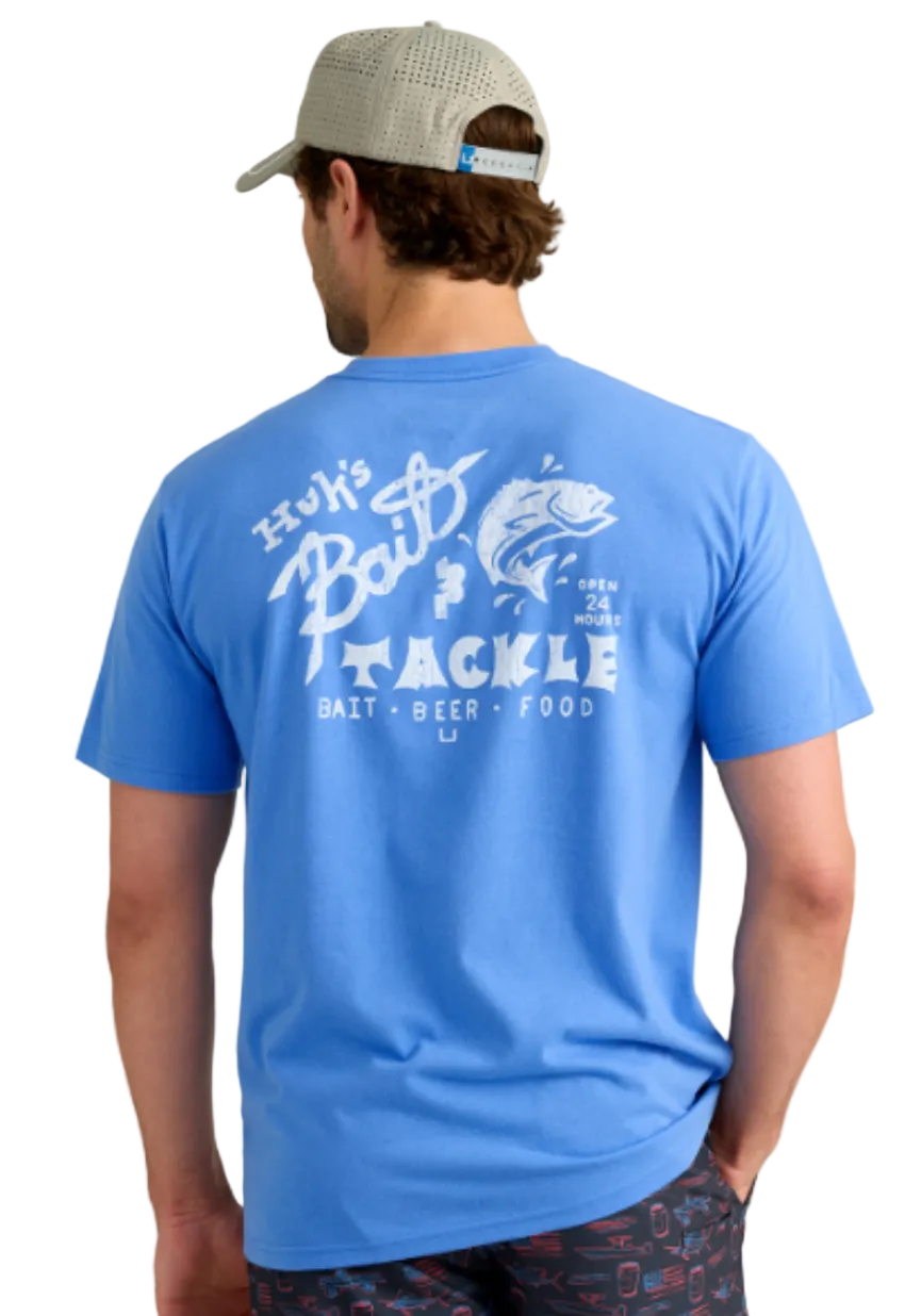 Huk Men's Huk Bait SS Tee Regatta