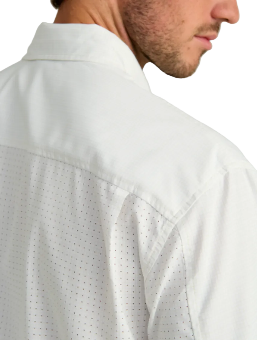 Huk Men's TidePoint Printed SS Shirt Pale Algae