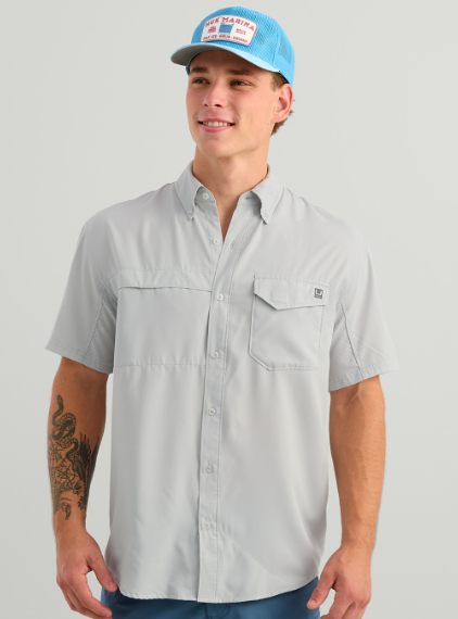 Huk Men's TidePoint SS Shirt Seagull