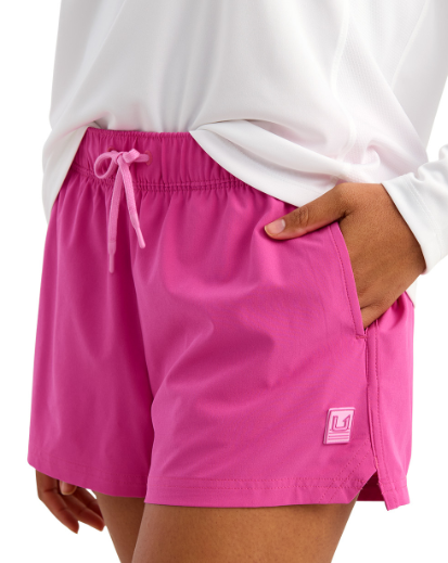 Huk Women's Isla Shorts Fuchsia Splash