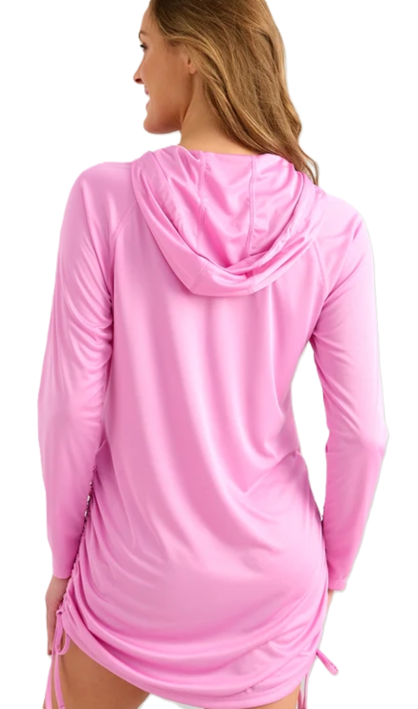 Huk Women's Pursuit Cover-Up Dress Bright Pink