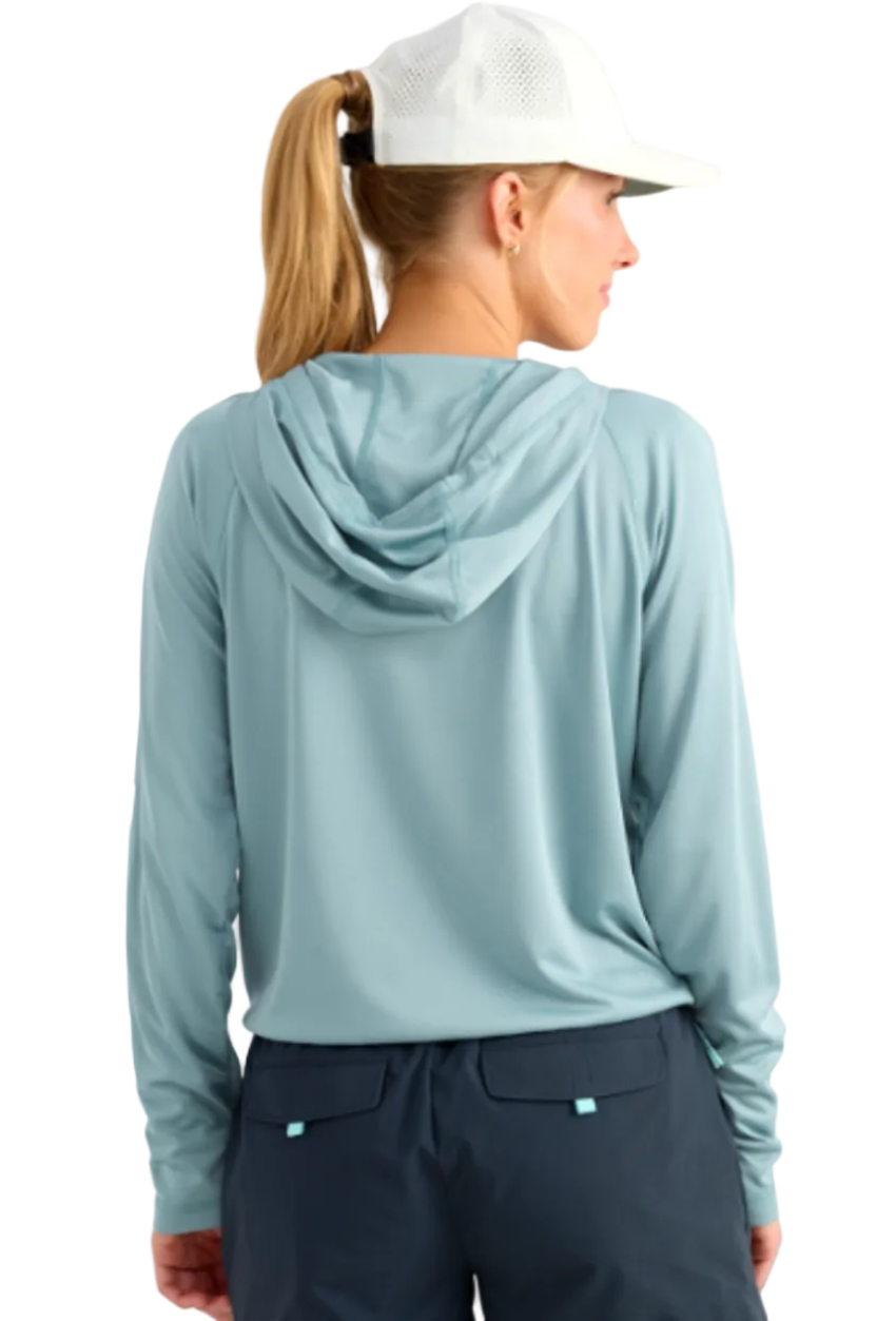 Huk Women's Pursuit Novelty Top Blue Shadow