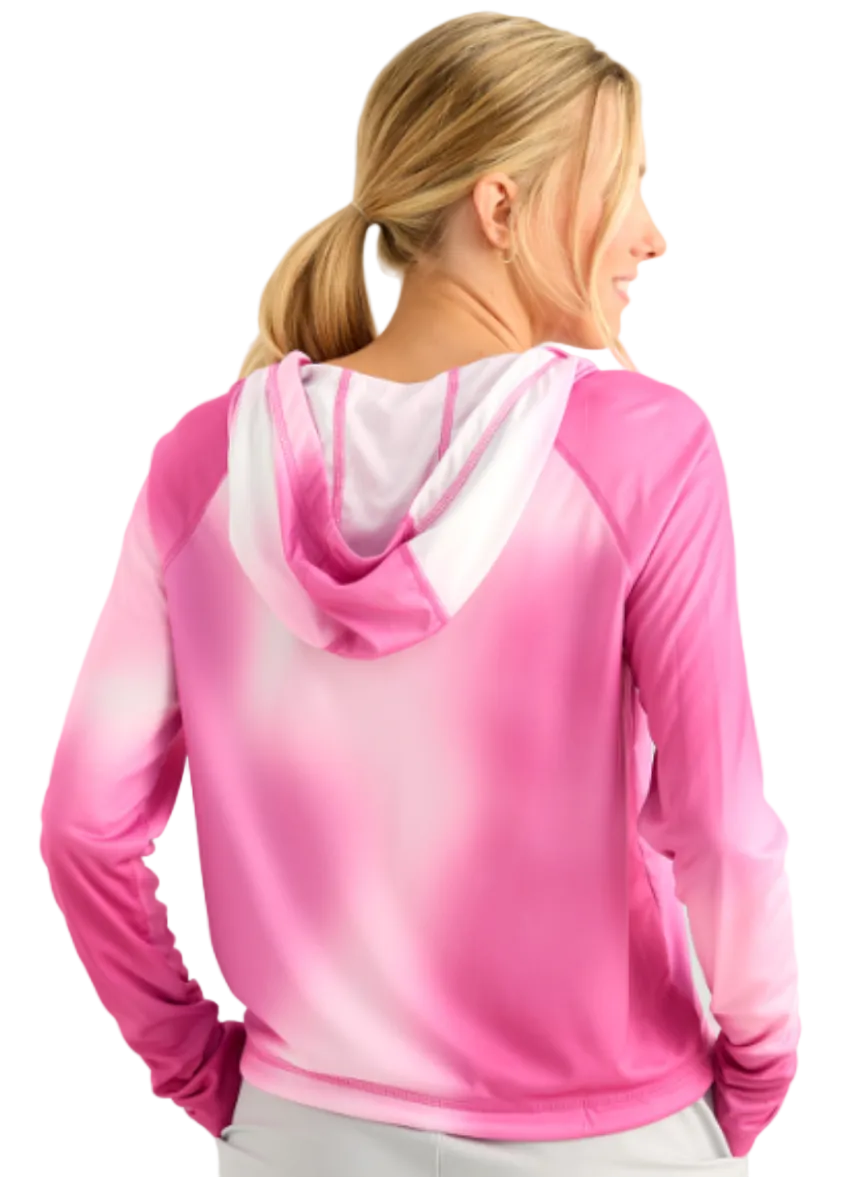 Huk Women's Pursuit Novelty Top Print Oleander