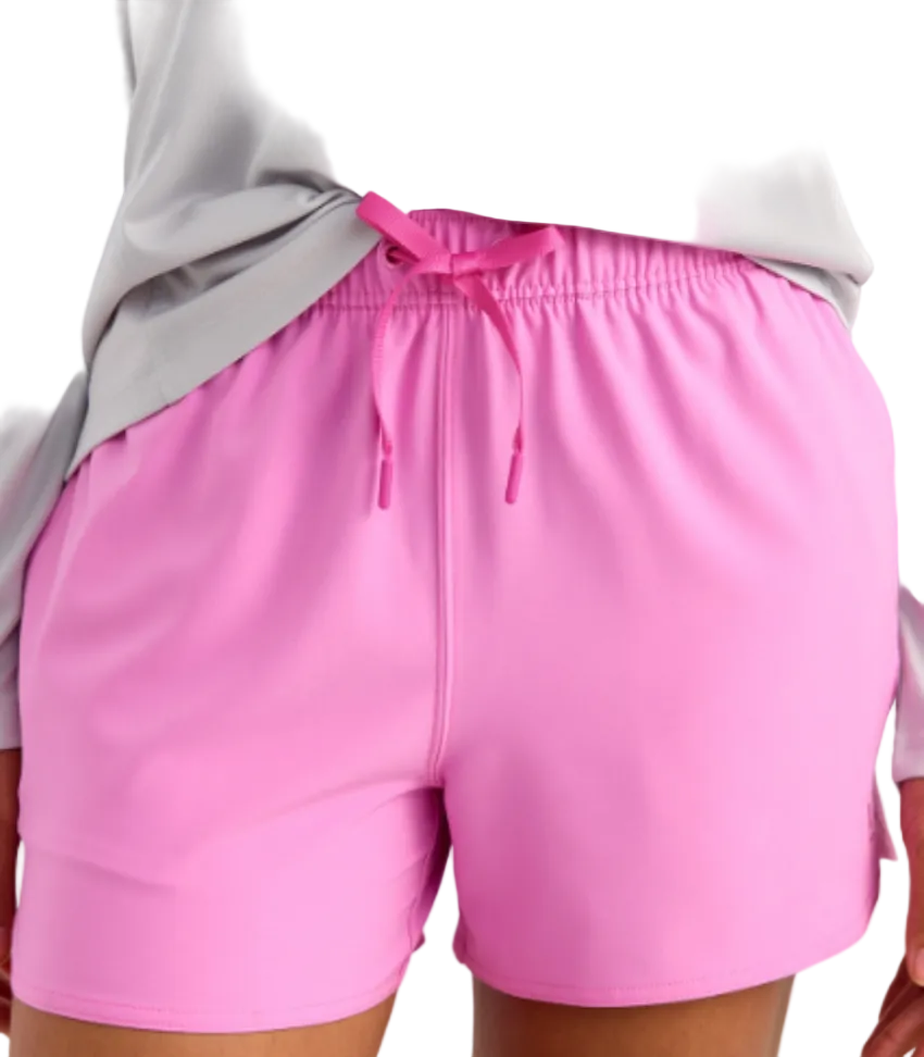 Huk Women's Pursuit Volley Shorts Bright Pink