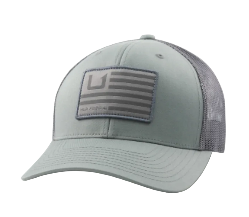 Huk and Bars Trucker Hat Sharkskin