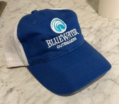 BWO Mesh Back Logo Cap Blue