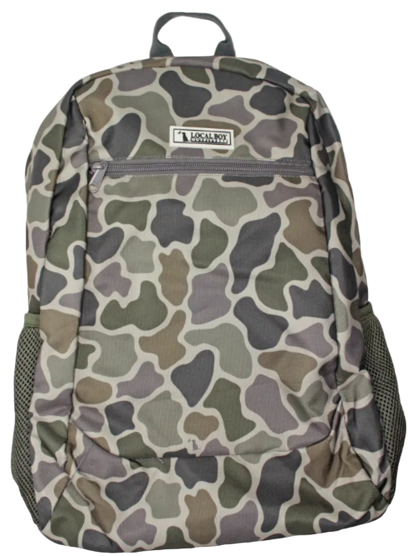 Local Boy Backpack Brush Camo