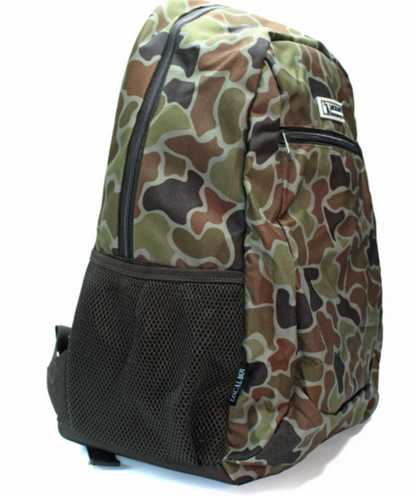 Local Boy Backpack Camo