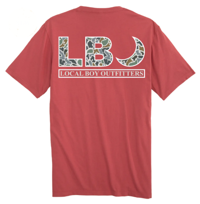 Local Boy Men's LBO Bluff SS Tee Brick
