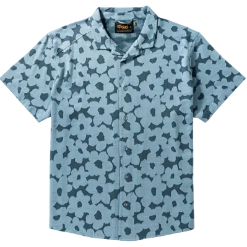 Marsh Wear Men's Baracoa Camp Shirt Goblin Blue