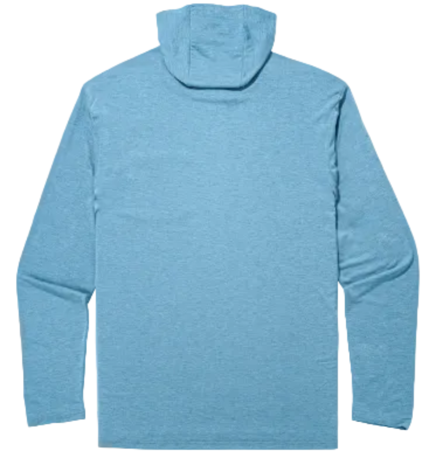 Marsh Wear Men's Buxton Tech Hoodie Niagara Mist Heather