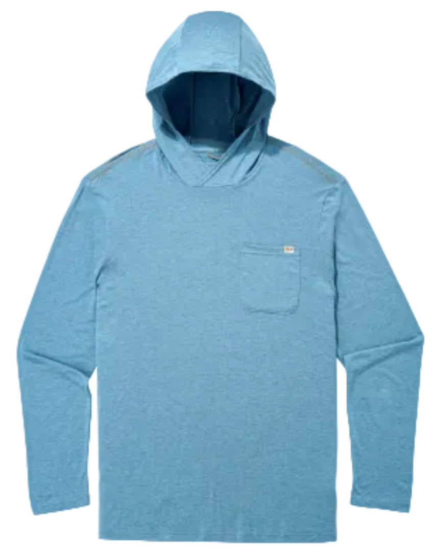 Marsh Wear Men's Buxton Tech Hoodie Niagara Mist Heather