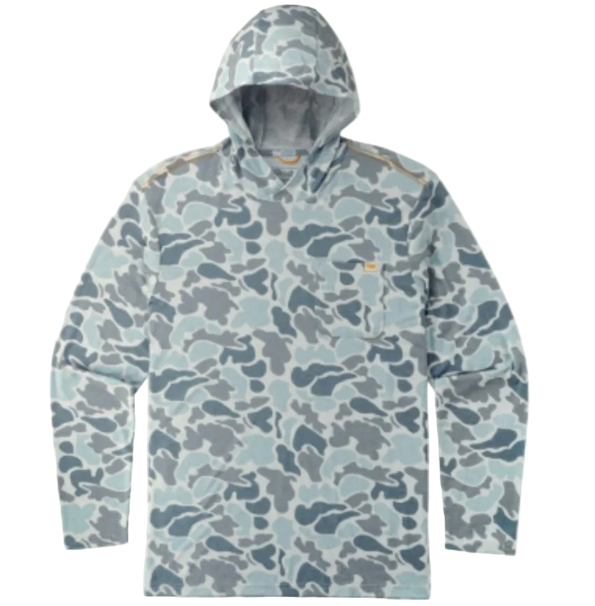 Marsh Wear Men's Buxton Tech Hoodie Silver Mallard Camo