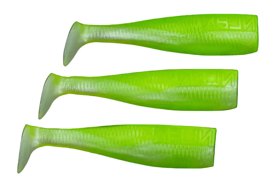 NLBN 5" Paddle Tail 3pk Limesider