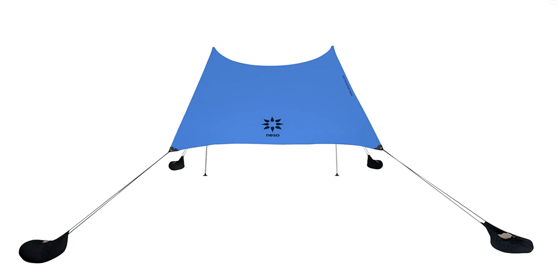 Neso Gigante Sun Shade 11 ft x 11 ft Periwinkle Blue