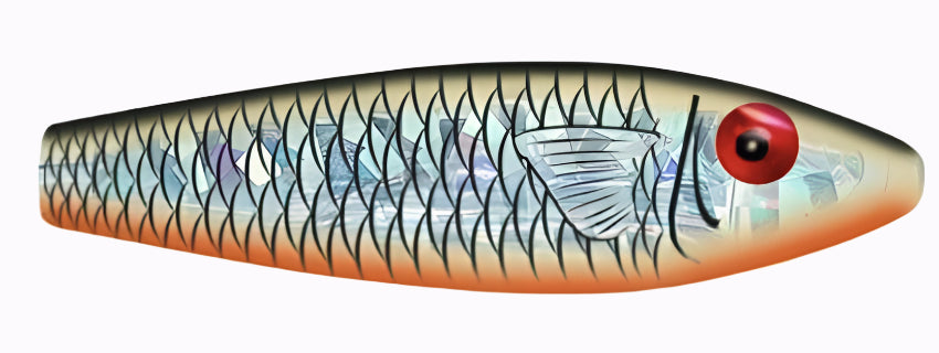 MirrOlure Catch 2000 Suspending Twitchbait S20MR-BNSBO