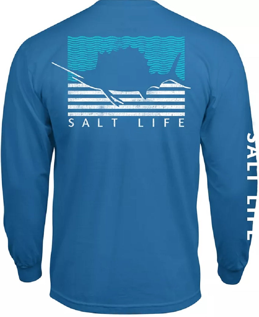 Salt Life Sailin Flag Long Sleeve Shirt