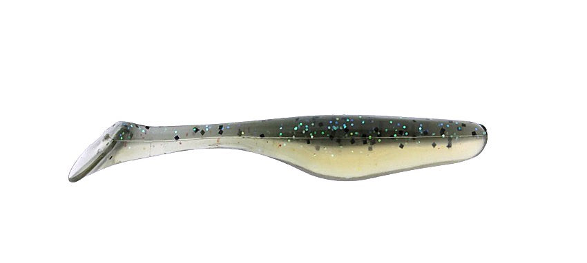 SaltWater Assassin Sea Shad Grey Ghost 4" 10pk