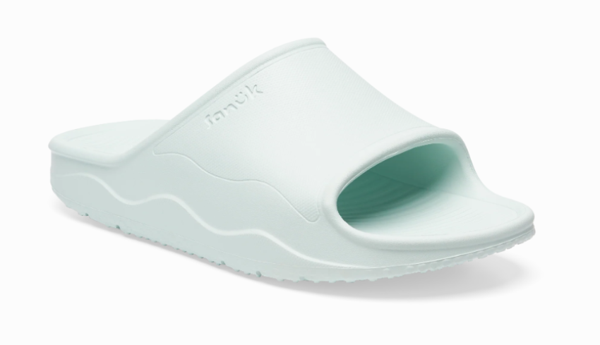 Sanuk Women's Beer Foamie Slide Spa Blue