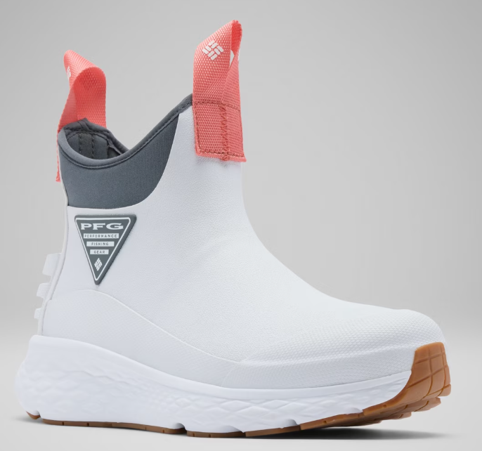 Columbia Women's PFG Dry Tortugas Boot White/Melonade