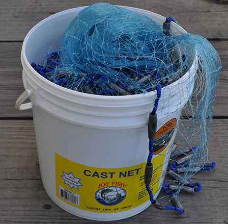 Lee Fisher Mullet Cast Net 1" Mesh