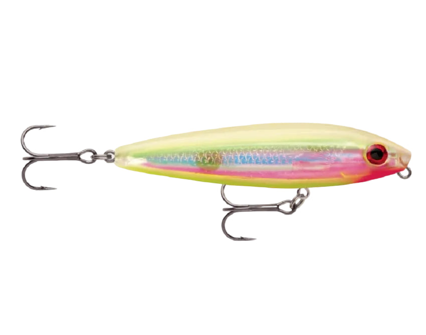 Rapala Skitter Walk 8 Holographic Bone Chartreuse