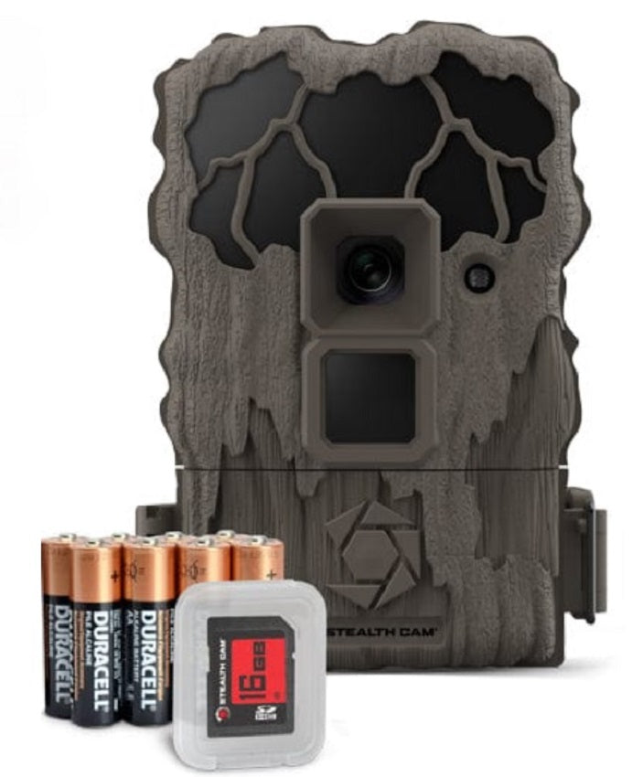 Stealth Cam Infrared Trail Camera Combo Kit QS20