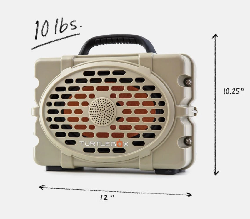 Turtlebox Waterproof Speaker GEN 3 Tan