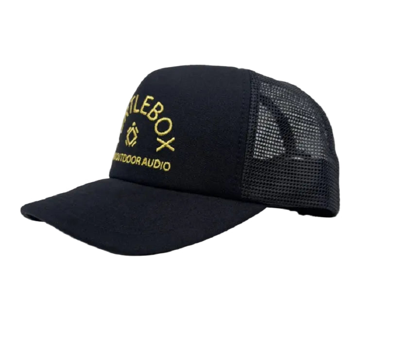 Turtlebox Bossman Cap Black
