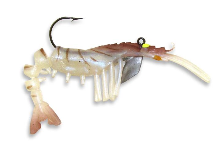 Vudu Shrimp Natural 2 pack 4"