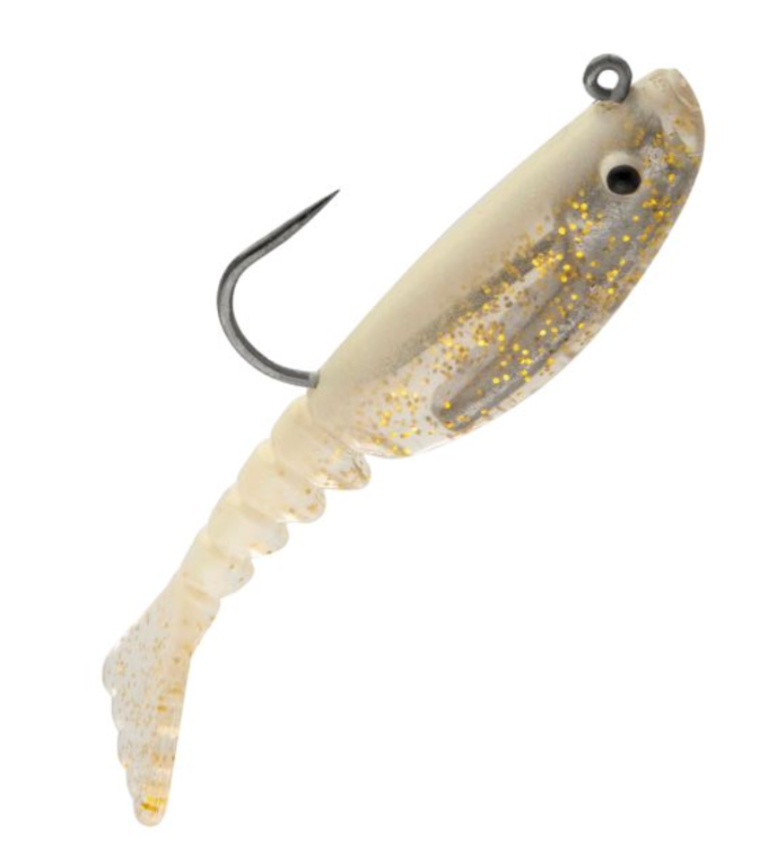 Vudu Mambo Shrimp Bone/Gold Dust 3" 2pk