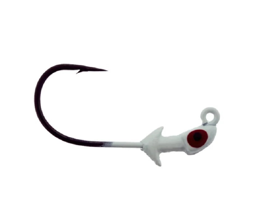 Saltwater Assassin Pro Elite Jigheads White 1/8oz 3pk