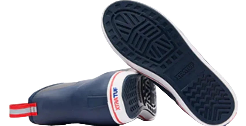 XTRATUF Men's 6" Ankle Deck Boot (Navy)