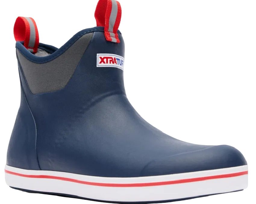XTRATUF Men's 6" Ankle Deck Boot (Navy)