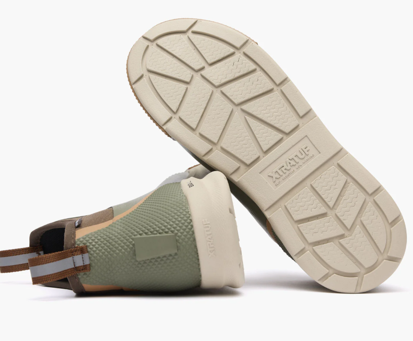 XTRATUF Men's 6" Ankle Deck Boot Sport Olive