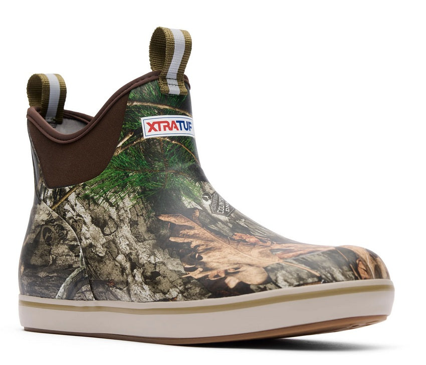XTRATUF Men's Mossy Oak® Country DNA Ankle Deck Boot (Camo)