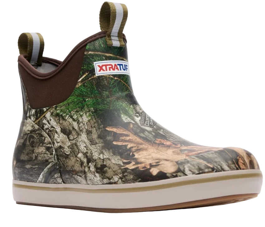 XTRATUF Men's Mossy Oak® Country DNA Ankle Deck Boot (Camo)