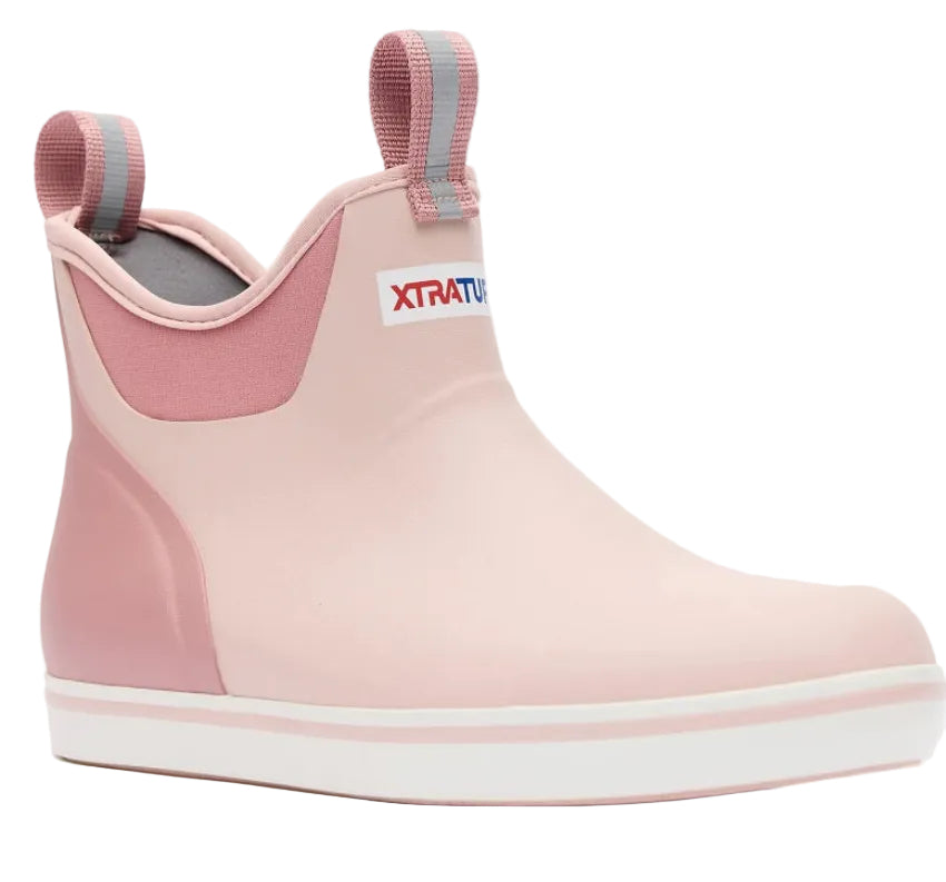 XTRATUF Women's 6" Ankle Deck Boot (Blush Pink)