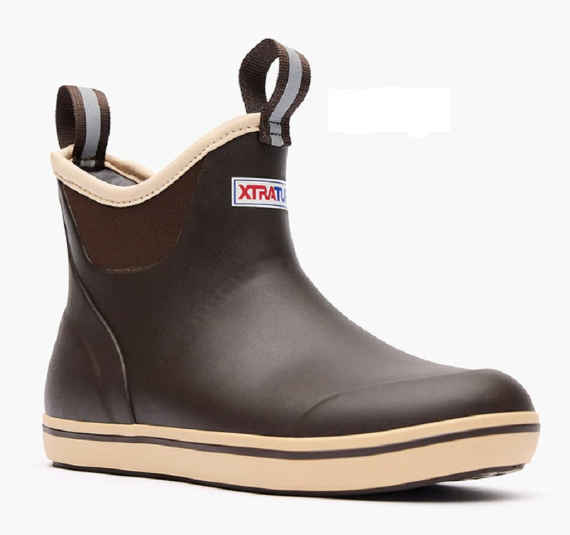 XTRATUF Women's 6" Ankle Deck Boot (Brown)