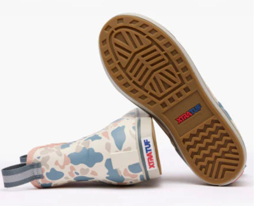 XTRATUF Women's 6" Ankle Deck Boot (Camo)