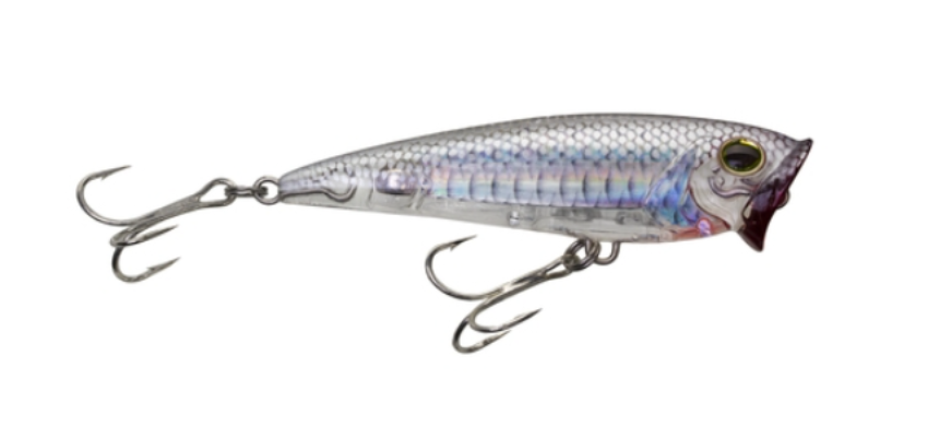 YO-ZURI 3D Inshore Popper 3 1/2" Ghost Shad