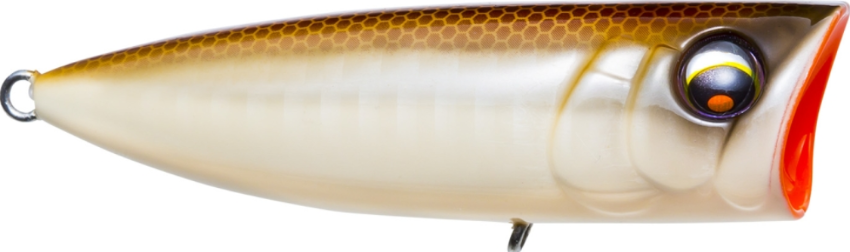 bass pro shop fishing topwater lures YO-ZURI Pro Popper 2-3/4" 3/8 oz Bone