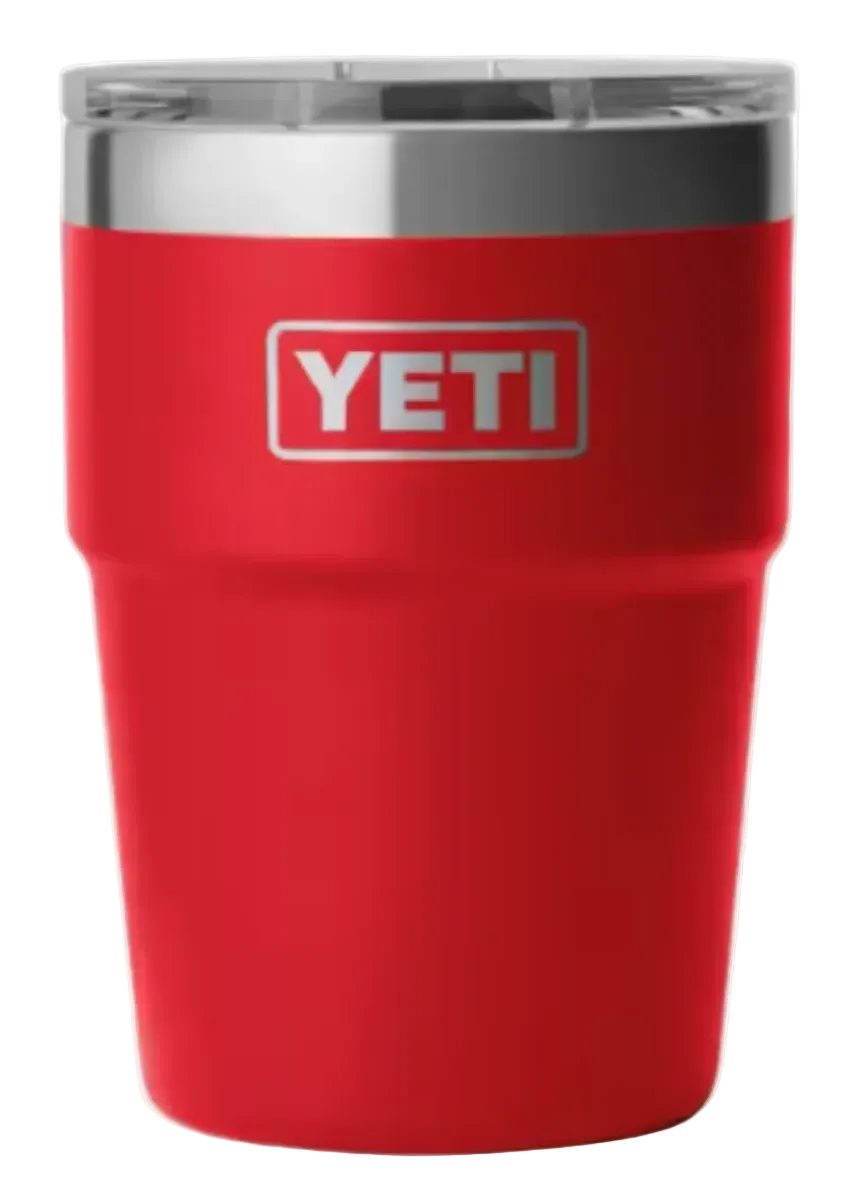 Yeti Rambler16 oz Stackable Cup with MagSlider Lid Rescue Red