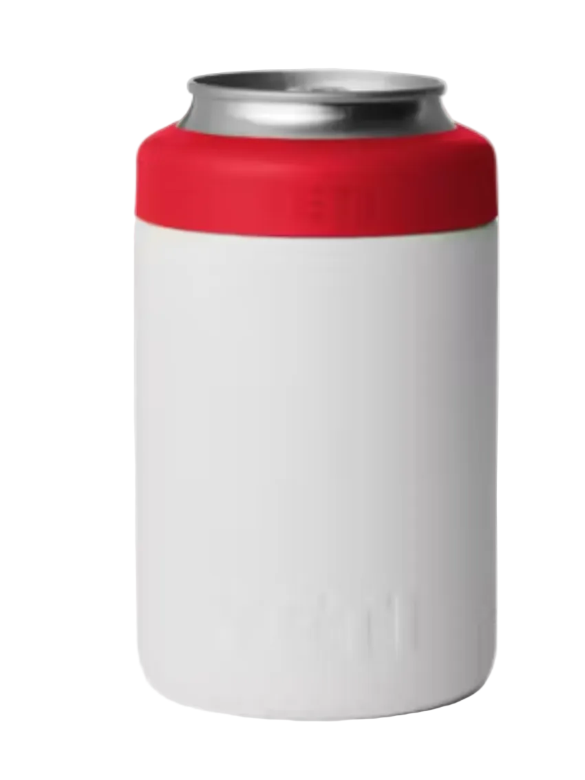 Yeti Rambler 12 oz Colster Can Cooler White/Red