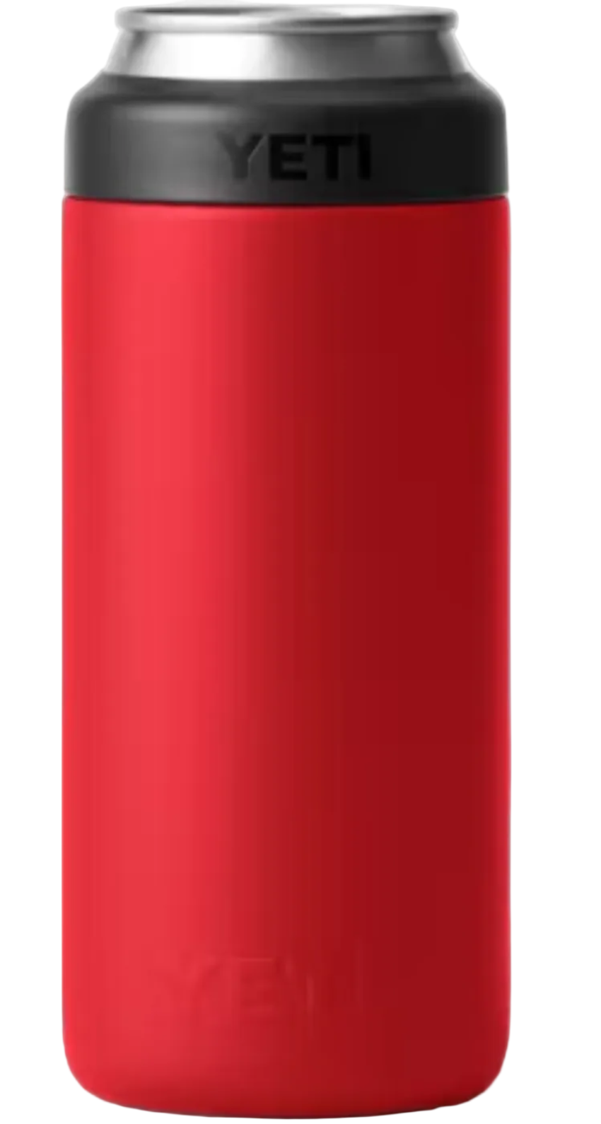 Yeti Rambler 12 oz Colster Slim Can Cooler Rescue Red