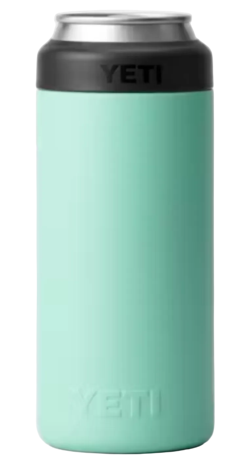 Yeti Rambler 12 oz Colster Slim Can Cooler Seafoam